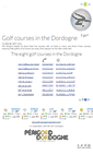 Mobile Screenshot of golf-dordogne-perigord.com